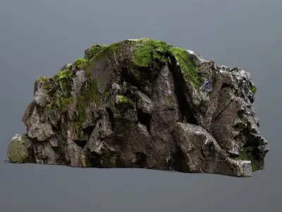 Mountain Low-poly 3D model purchase