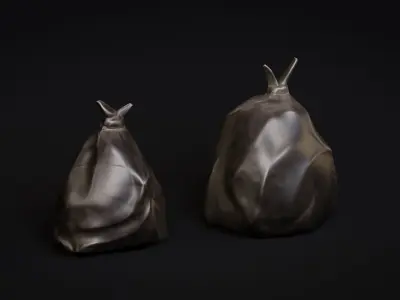 Trash Props - Urban - Stylized Pack Low-poly 3D model