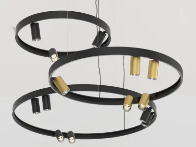 Superloop HC MDL Pendant Lamp 3D model