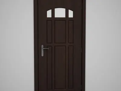 CGAxis Door 3D model