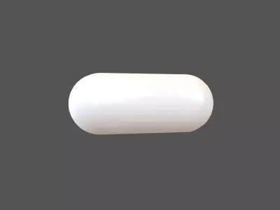 Pills v4 004 Low-poly 3D model