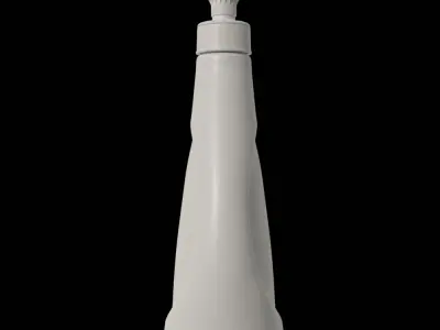 Detergent Bottle Mockup Free low-poly 3D model