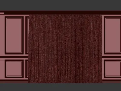 Curtain Set 73 3D model