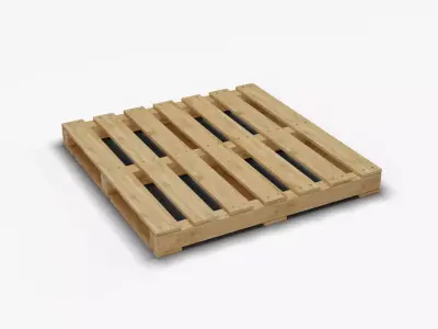 Wooden Pallet 3D model