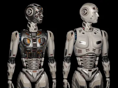 Robot Man 2 Rigged FULL EDITION 3D model