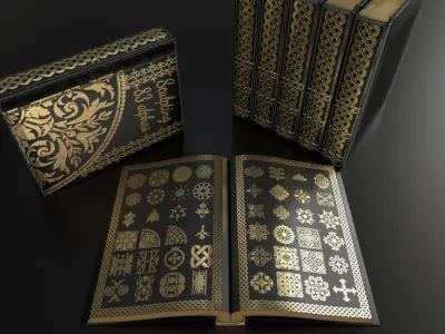 4K 83 Sculpting alphas Displacement Maps BUNDLE Texture