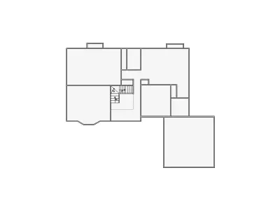 Simple Interior Sketch - 4501-5000 SF - Xactimate - Matterport 3D model