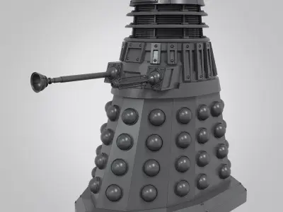 New Series Dalek - High Res 3D model