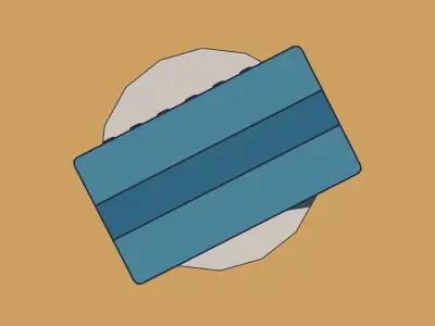 Toon Vending Machine  Grease Pencil Style Low-poly 3D model