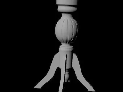 leg High quality 3d models for processing on a cnc machine  Free 3D model get