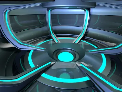  Sci Fi Room 3D model