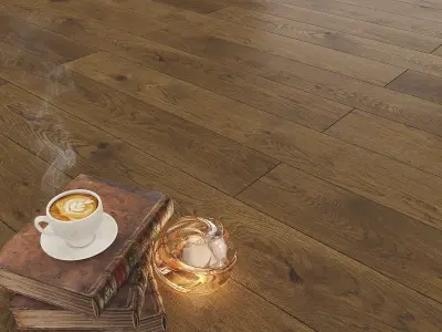 Parquet Kahrs Supreme 5 colors 3D model