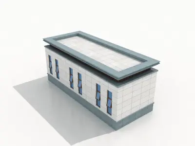 Public toilet  3D model