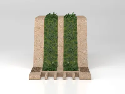 Busstop small 3D model