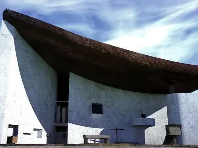 Capilla de Ronchamp 3D model