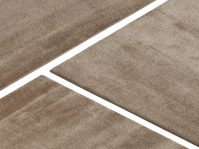 Carpet set 3123 - Wool Rug - 4k 3D model