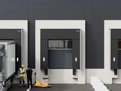 Hoermann Loading Gate 3D model