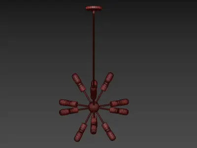 DELPHINE CHANDELIER By Elk Lighting 3D model