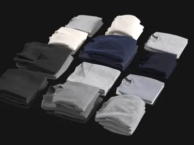  Folded Clothes Collection 