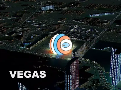 Las Vegas City 3D Model 3D model