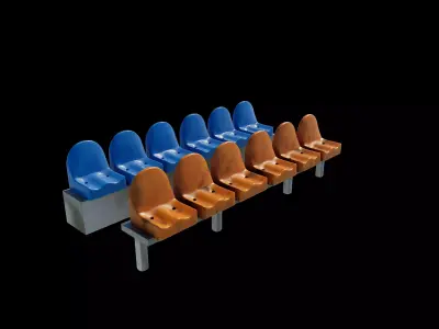 Stadium Seat  3D model