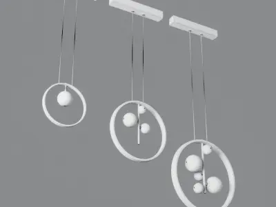 Artpad lighting Low-poly 3D model