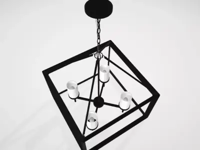 Pendant Lighting Low-poly 3D model