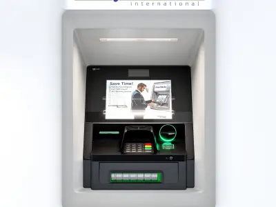 ATM machine 3D model