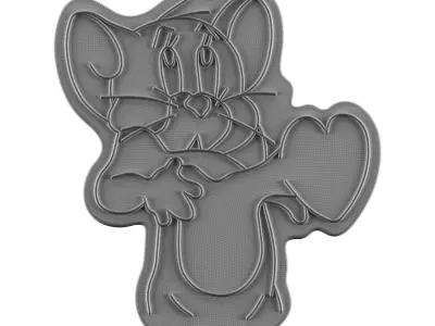 Jerrys Heartbeat Neon Sign 3D model