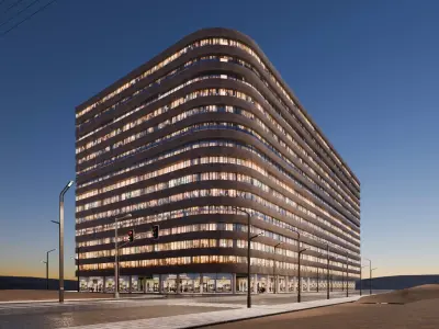 Urban Skyscraper 3D model