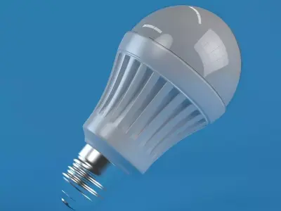 energy saver led bulb 3D model