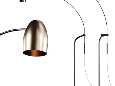 Aromas del Campo  Seeddesign Hercules Floor Lamp 3D model