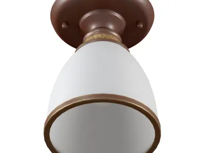 Ceiling chandelier A9518PL-1BA 3D model