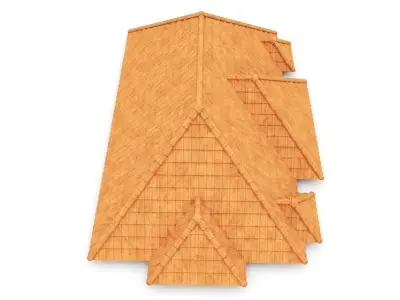Realistic Roof Tile Collections  3D model