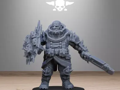 Corrupted Guard The Giantes 3D print model