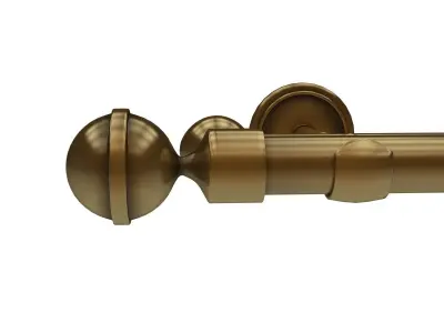 Curtain Rods No3 3D model