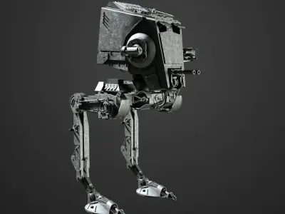 Star Wars AT-ST 3D model