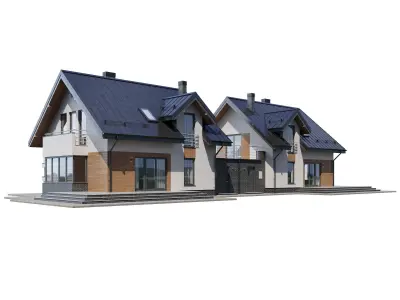 Cottage V10 3D model