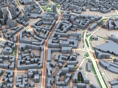 Tallinn City Estonia 3D model