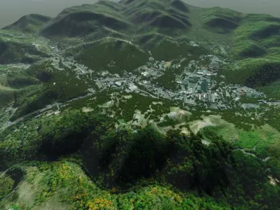 Gatlinburg Tennessee 3D model