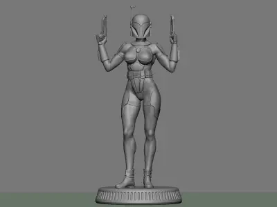 Bo-Katan Kryze 3D print model