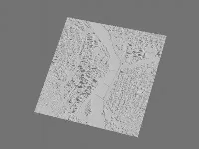 Portland 3D Printing stl file 3D Model of Portland 3D print model