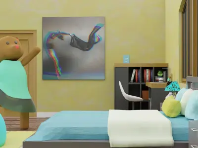 Jihye Bedroom  3D model