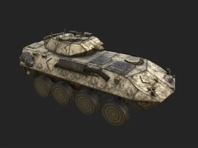 LAV Replica Low-poly 3D model