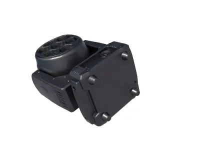 Moving Light stl - DOLEUB SIDE SHAKING HEAD  3D print model