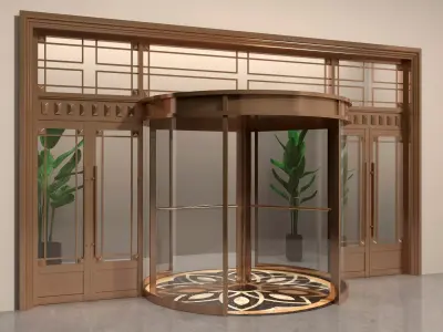 Revolving door  3D model