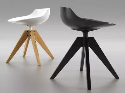 Flow Stool VN 4-44 3D model