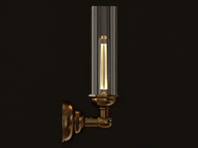 Vintage wall lamp Free 3D model