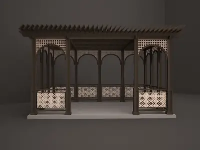 gazebo 3D model shop