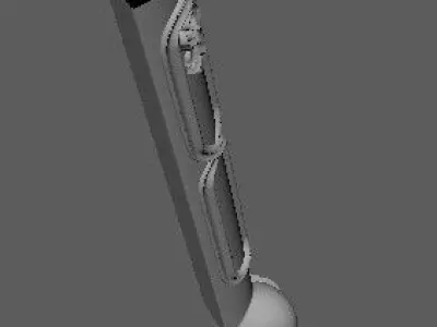 leg High quality 3d models for processing on a cnc machine 3D model 23